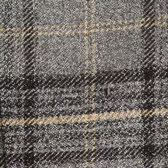 L'Agence Diana Silver Metallic Plaid Skinny Lapel Blazer | Size 0 - Picture 16 of 16